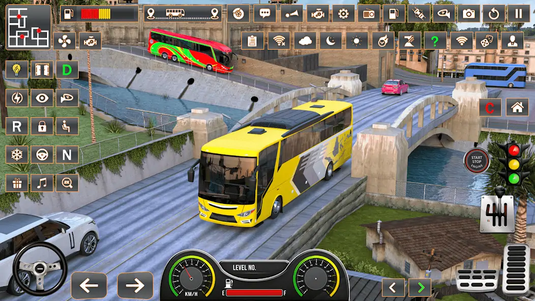 Download Coach Bus Driving Games 3D [MOD, Unlimited coins] + Hack [MOD, Menu] for Android