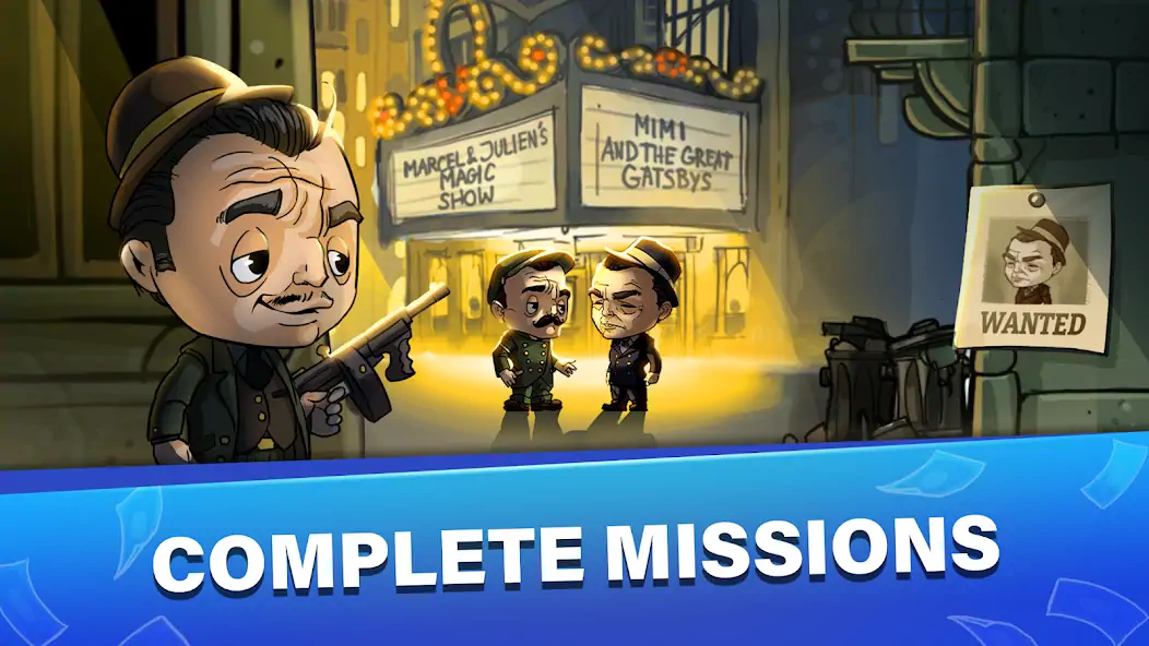 Download Idle Mafia Empire: Gold & Cash [MOD, Unlimited coins] + Hack [MOD, Menu] for Android