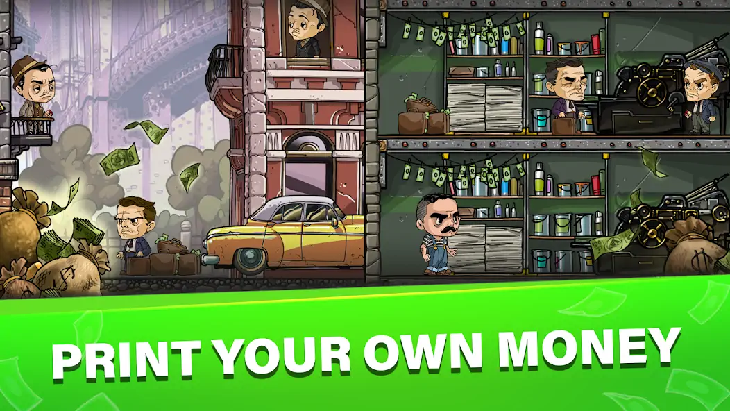 Download Idle Mafia Empire: Gold & Cash [MOD, Unlimited coins] + Hack [MOD, Menu] for Android