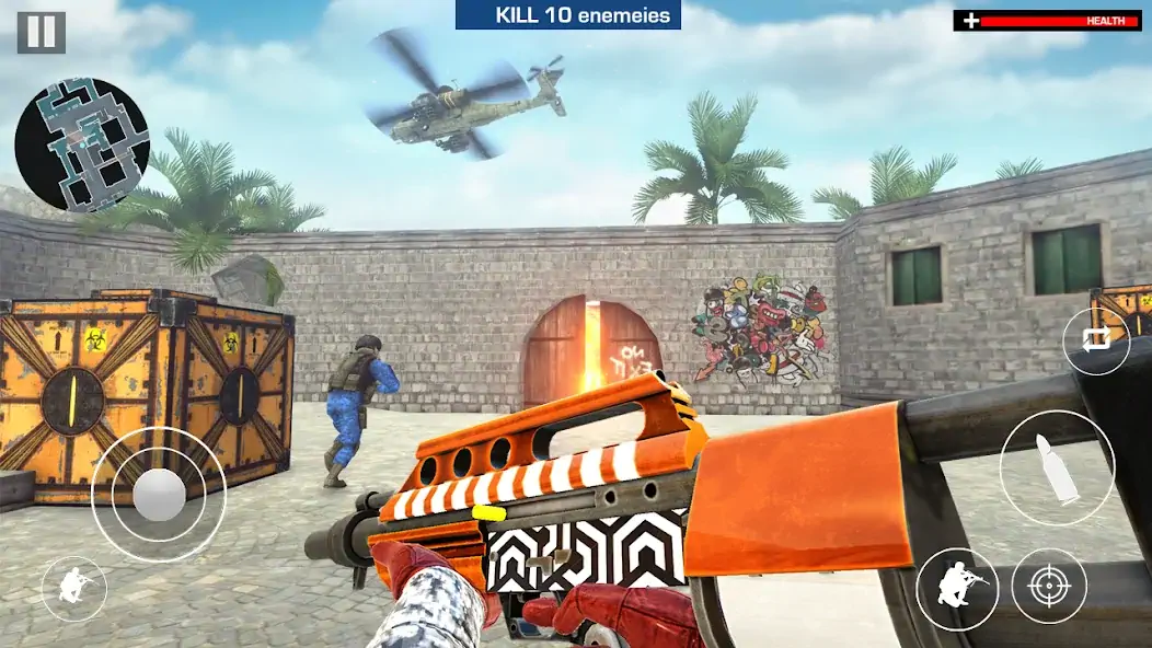 Download Counter Terrorist Strike Shoot [MOD, Unlimited money] + Hack [MOD, Menu] for Android