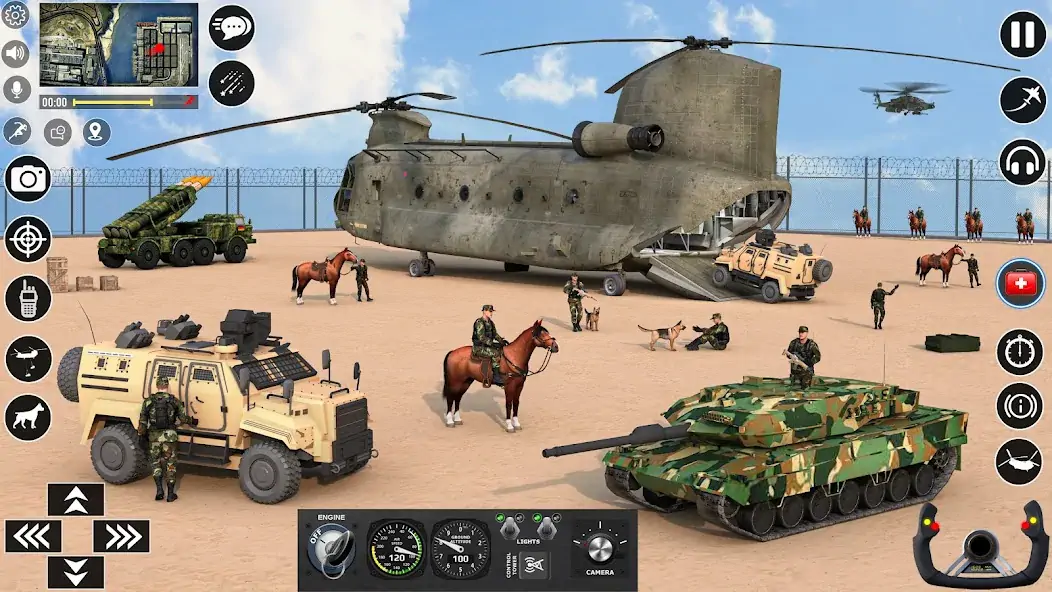 Download Army Truck Simulator Games 3D [MOD, Unlimited coins] + Hack [MOD, Menu] for Android
