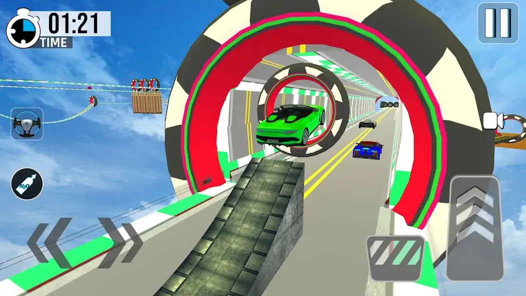 Download Mega Ramp: 3D Car Stunts Games [MOD, Unlimited money/gems] + Hack [MOD, Menu] for Android
