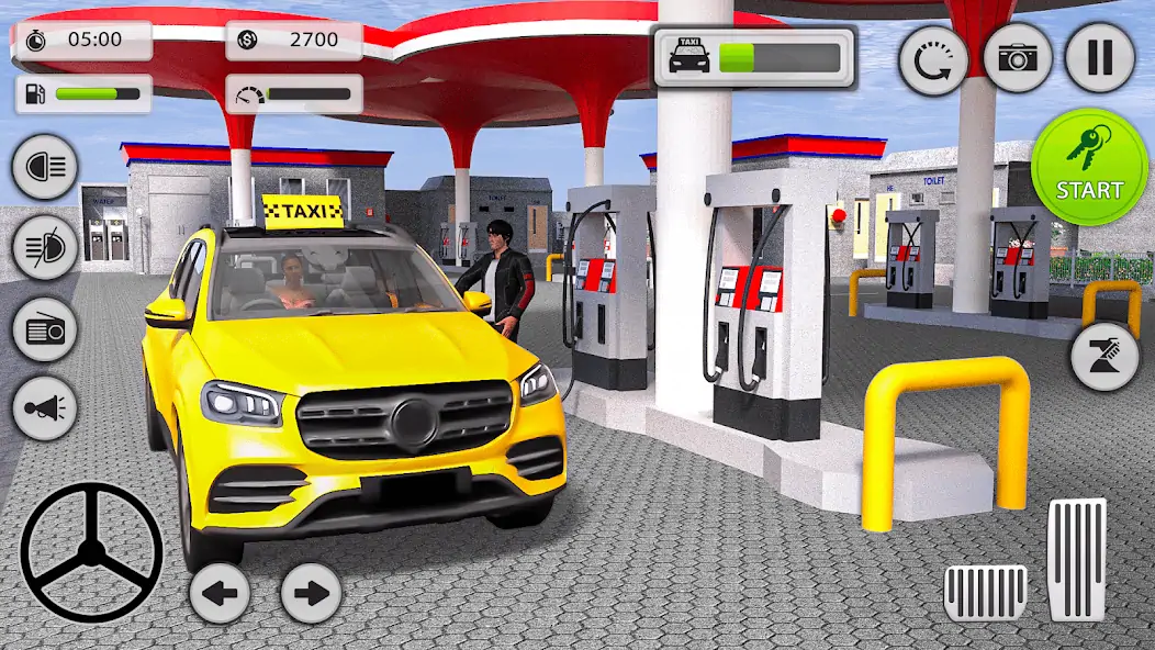 Download Taxi Car Driving Simulator [MOD, Unlimited money] + Hack [MOD, Menu] for Android