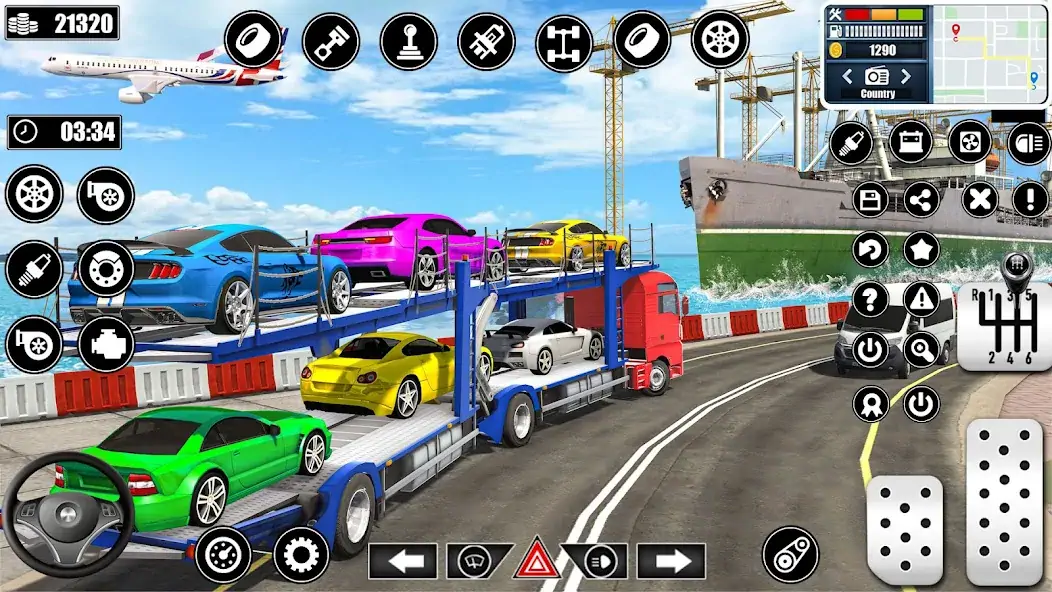 Download Heavy Truck Driving Simulator [MOD, Unlimited coins] + Hack [MOD, Menu] for Android