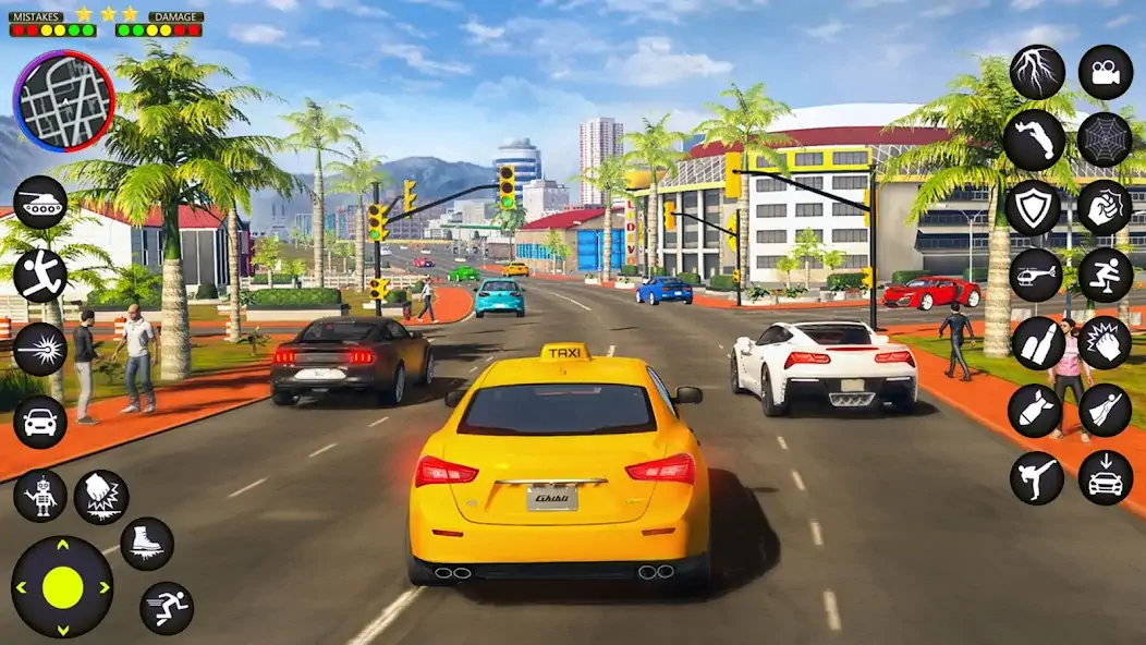 Download Taxi Game 3D: City Car Driving [MOD, Unlimited money] + Hack [MOD, Menu] for Android
