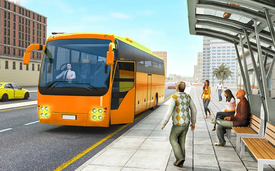 Download City Bus Simulator: Transport [MOD, Unlimited money/gems] + Hack [MOD, Menu] for Android