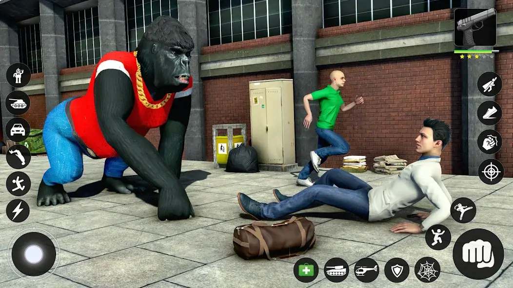Download Gorilla Hero Gangster Crime [MOD, Unlimited money/gems] + Hack [MOD, Menu] for Android