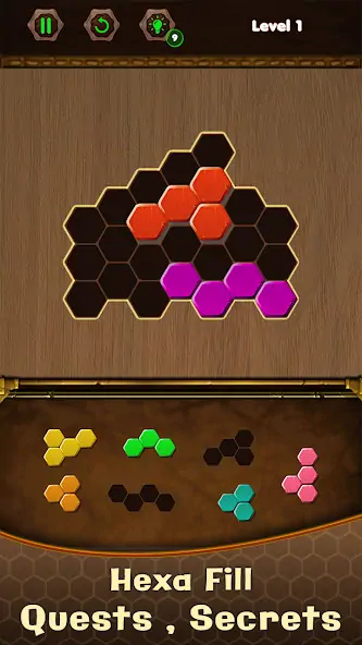 Download Block Hexa Puzzle [MOD, Unlimited money/gems] + Hack [MOD, Menu] for Android