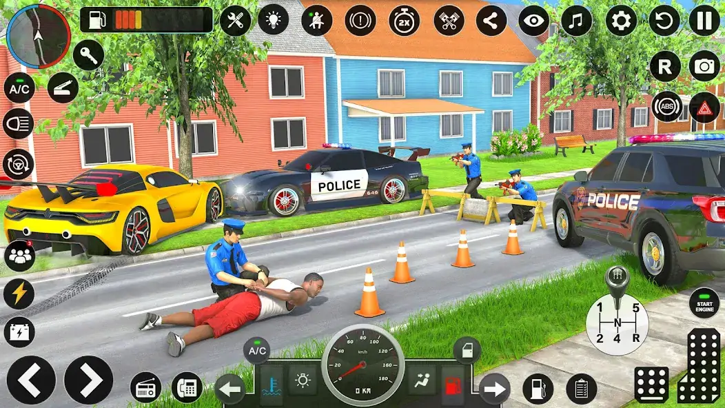Download US Cop Duty Police Car Game [MOD, Unlimited coins] + Hack [MOD, Menu] for Android