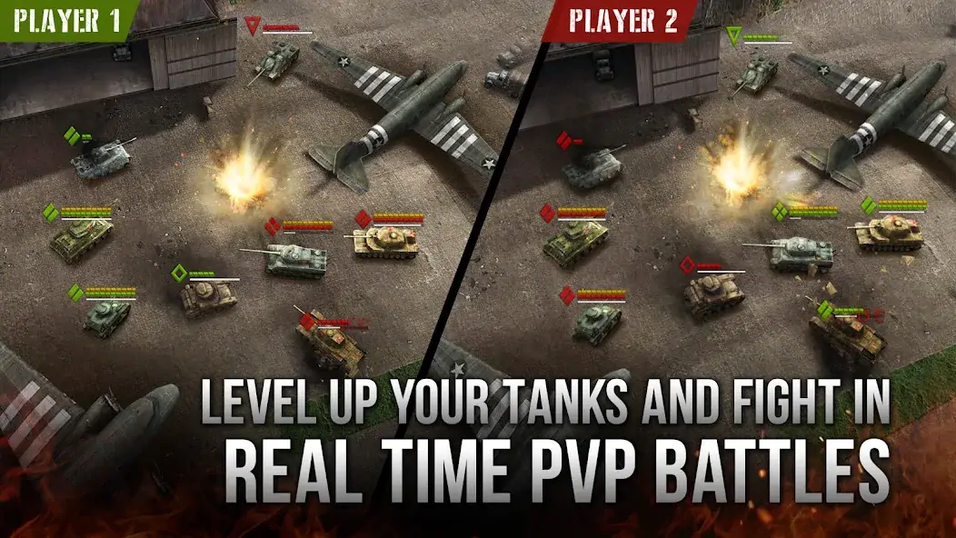 Download Armor Age: WW2 tank strategy [MOD, Unlimited money] + Hack [MOD, Menu] for Android