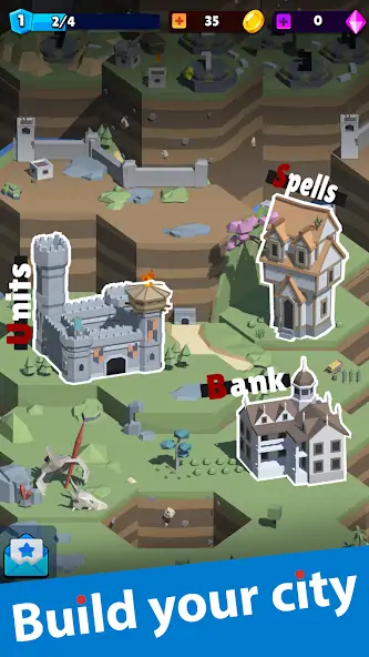 Download Hero of Castle: Defenders War [MOD, Unlimited money] + Hack [MOD, Menu] for Android