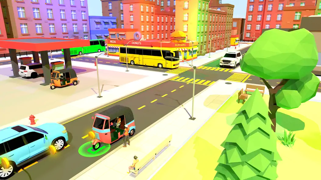Download Tuk Tuk Rickshaw: 3D Game [MOD, Unlimited money/coins] + Hack [MOD, Menu] for Android