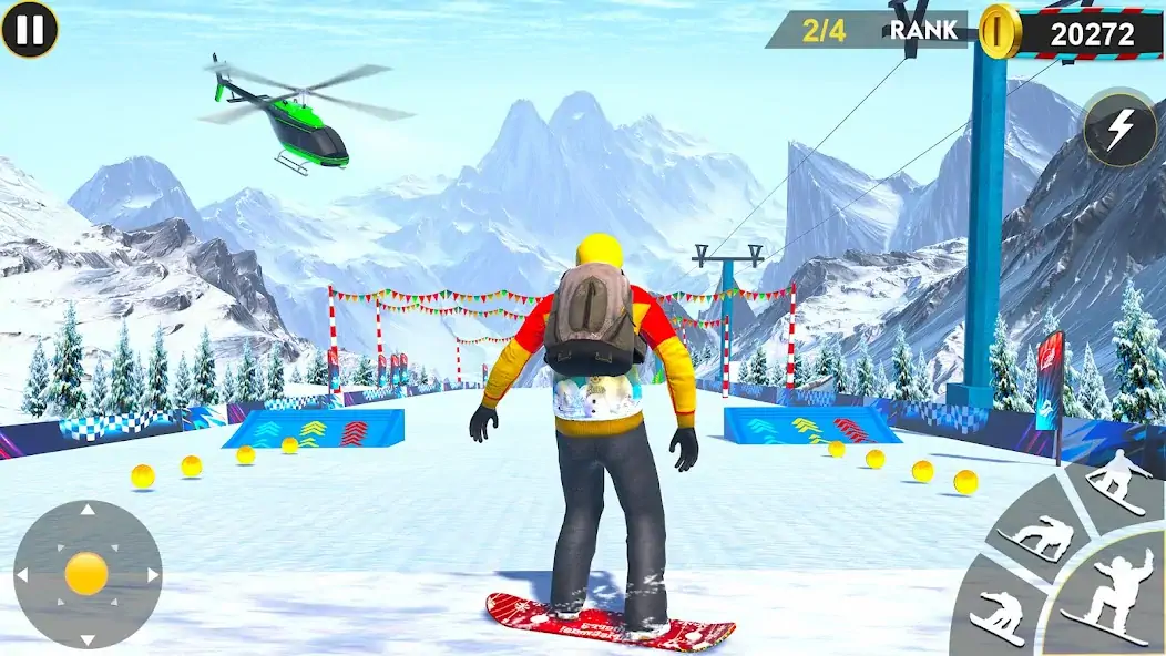Download Snowboard Mountain Stunts 3D [MOD, Unlimited money/gems] + Hack [MOD, Menu] for Android