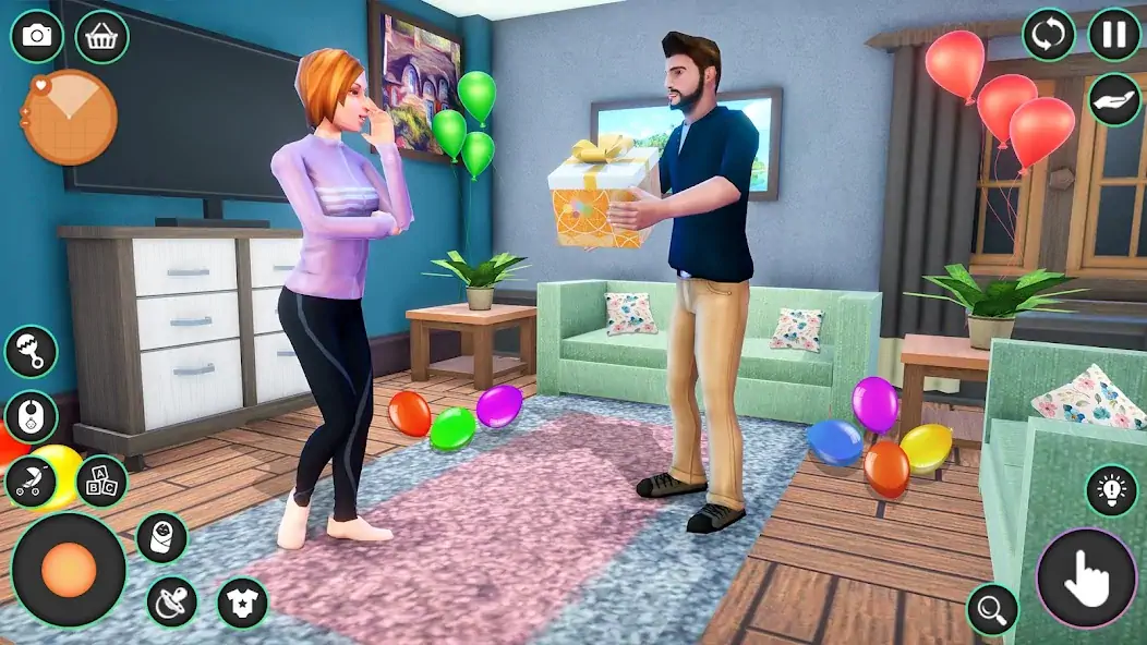 Download Pregnant Mom Family Game 3D [MOD, Unlimited money] + Hack [MOD, Menu] for Android