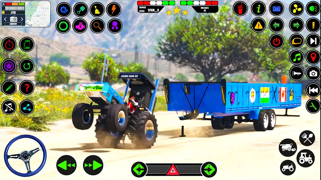 Download Tractor Farming: Farm Tractor [MOD, Unlimited coins] + Hack [MOD, Menu] for Android