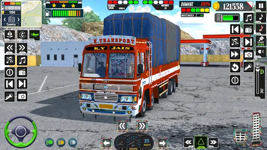 Download Indian Truck Cargo Driving 3D [MOD, Unlimited money] + Hack [MOD, Menu] for Android