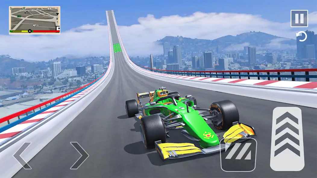 Download Formula Car Stunt - Car Games [MOD, Unlimited money] + Hack [MOD, Menu] for Android