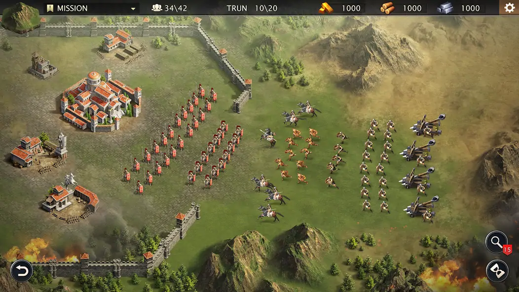 Download Grand War: Rome Strategy Games [MOD, Unlimited money] + Hack [MOD, Menu] for Android