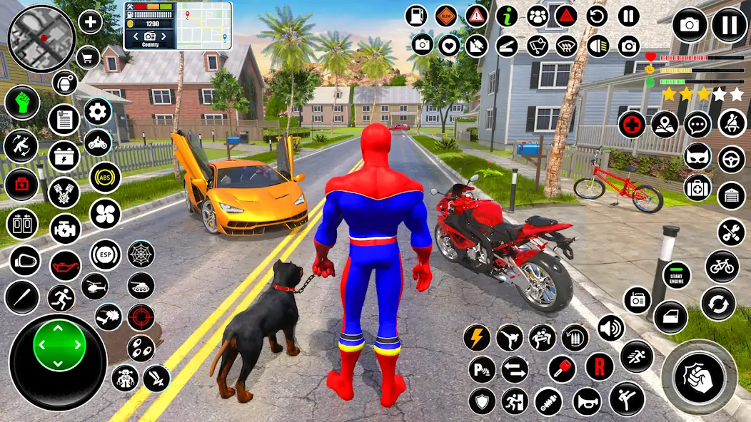 Download Spider Rope Hero Spider Games [MOD, Unlimited money/gems] + Hack [MOD, Menu] for Android