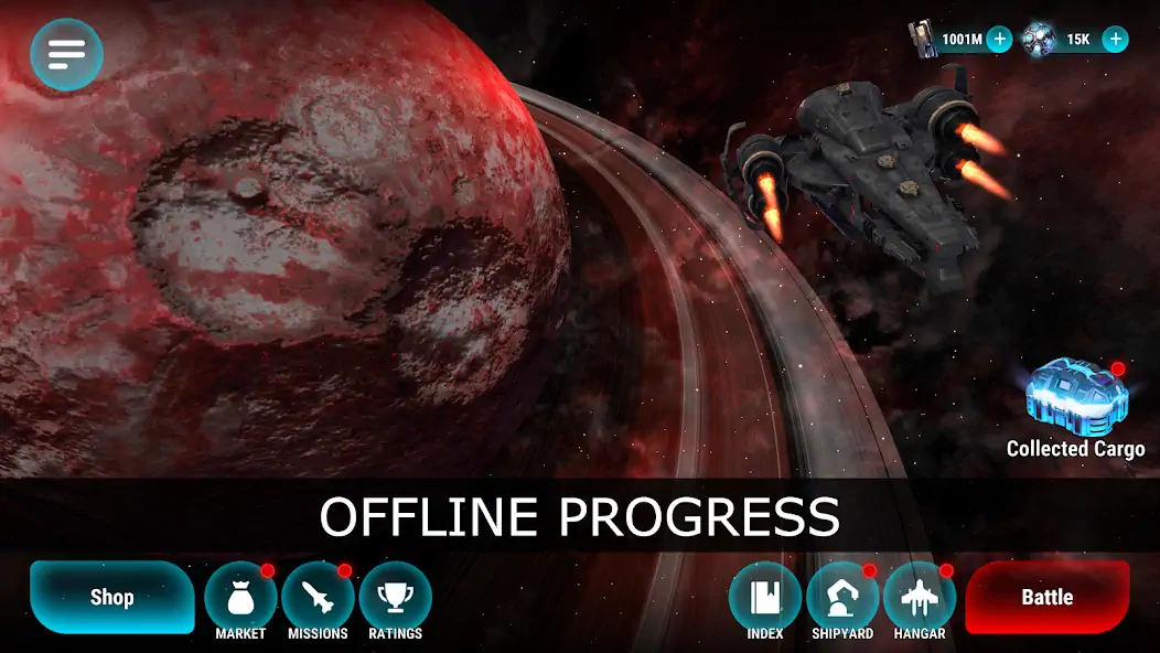 Download Stellar Wind Idle: Space RPG [MOD, Unlimited money] + Hack [MOD, Menu] for Android
