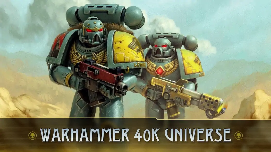 Download Warhammer 40,000: Space Wolf [MOD, Unlimited coins] + Hack [MOD, Menu] for Android