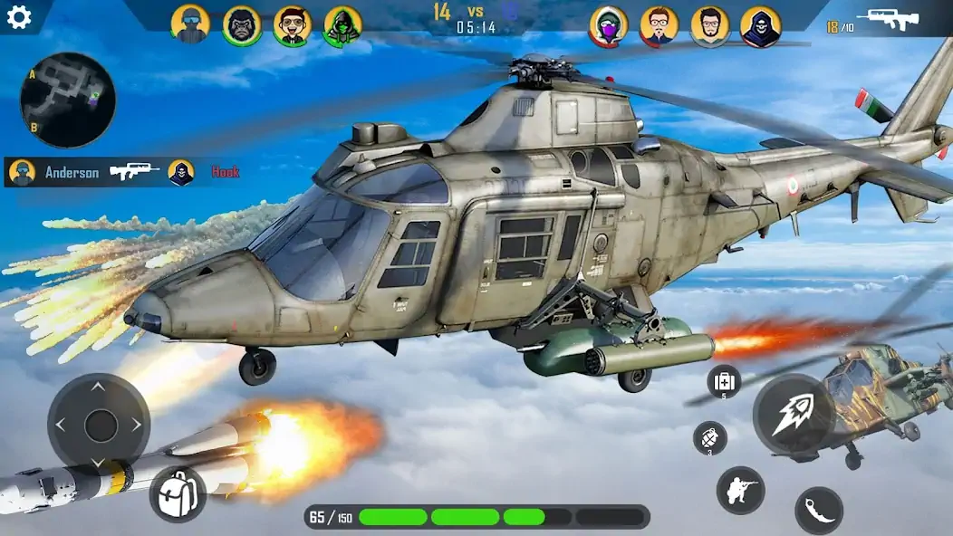 Download Gunship Battle Air Force War [MOD, Unlimited coins] + Hack [MOD, Menu] for Android