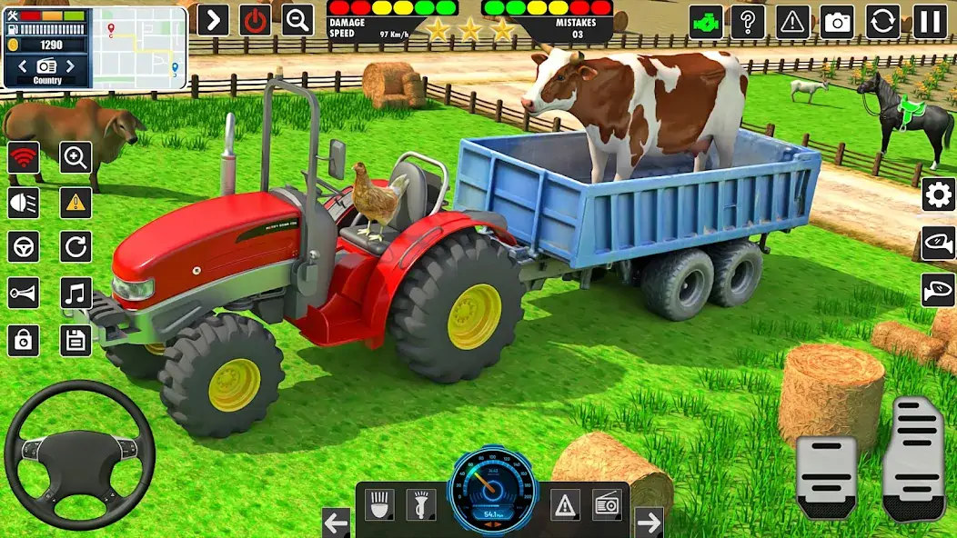 Download Animals Transport Truck Games [MOD, Unlimited money/gems] + Hack [MOD, Menu] for Android