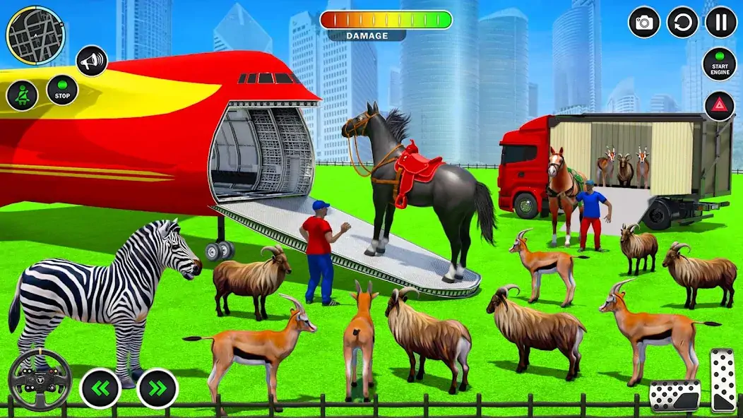 Download Animals Transport Truck Games [MOD, Unlimited money/gems] + Hack [MOD, Menu] for Android