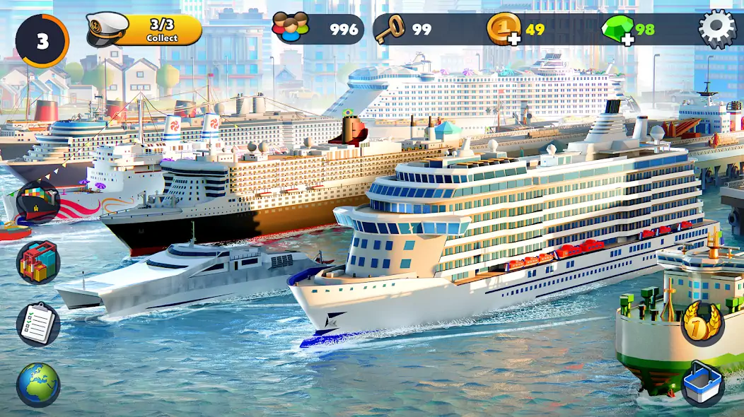Download Port City: Ship Tycoon Games [MOD, Unlimited coins] + Hack [MOD, Menu] for Android