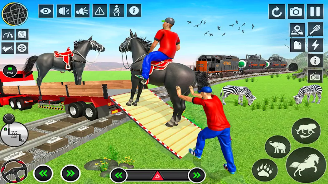 Download Wild Animals Transport Truck [MOD, Unlimited money/coins] + Hack [MOD, Menu] for Android