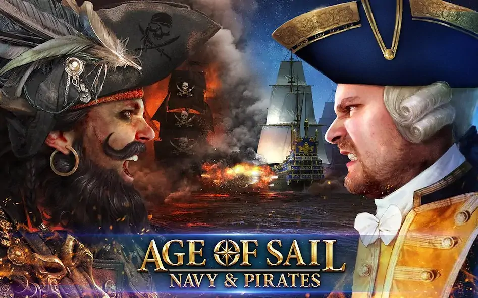 Download Age of Sail: Navy & Pirates [MOD, Unlimited money/gems] + Hack [MOD, Menu] for Android