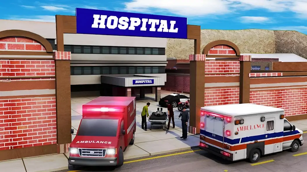 Download City Hospital Ambulance Games [MOD, Unlimited money/gems] + Hack [MOD, Menu] for Android