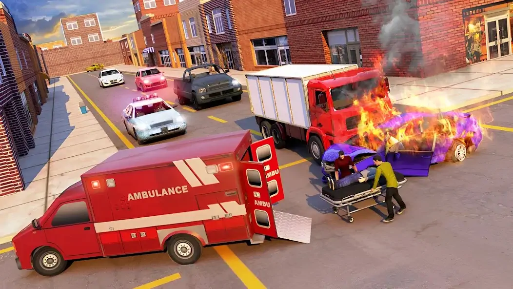 Download City Hospital Ambulance Games [MOD, Unlimited money/gems] + Hack [MOD, Menu] for Android