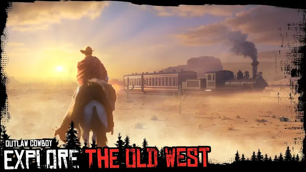 Download Outlaw Cowboy:west adventure [MOD, Unlimited money/gems] + Hack [MOD, Menu] for Android