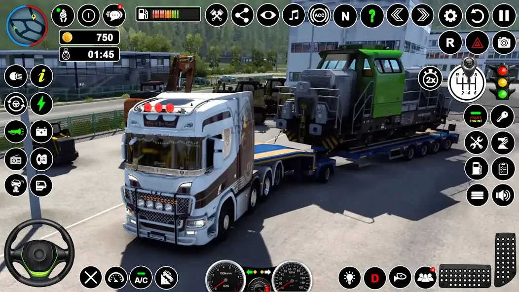 Download Euro Truck Games Truck Driving [MOD, Unlimited money] + Hack [MOD, Menu] for Android