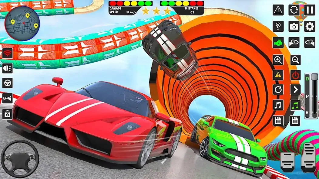 Download Real Mega Ramp Car Stunt Games [MOD, Unlimited money/coins] + Hack [MOD, Menu] for Android