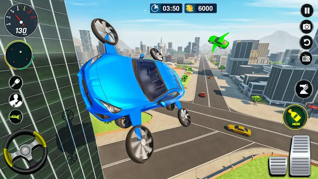 Download Flying Car Simulator- Car Game [MOD, Unlimited money/coins] + Hack [MOD, Menu] for Android