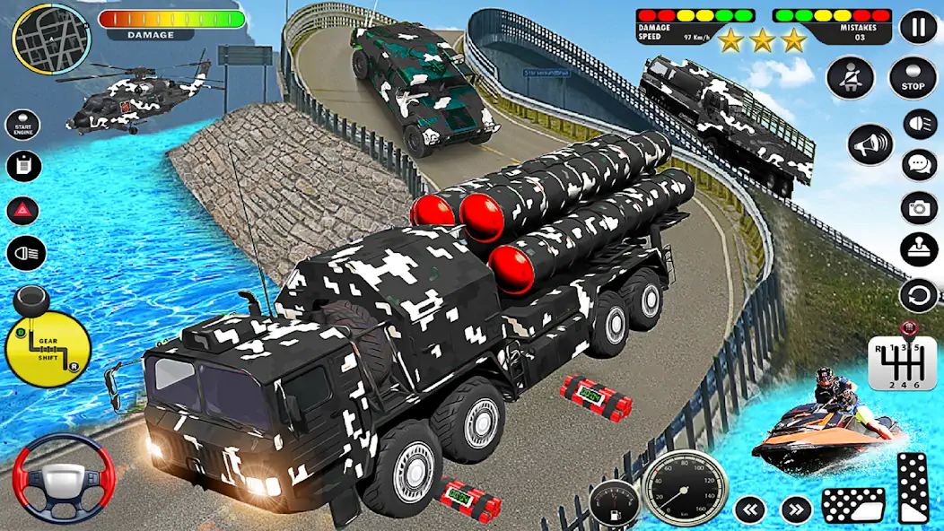 Download Army Vehicle Transport Truck [MOD, Unlimited money/coins] + Hack [MOD, Menu] for Android