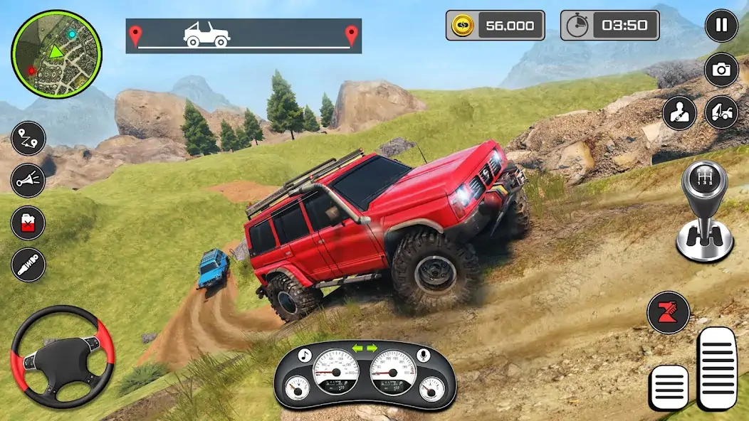 Download Offroad Driving 3d- Jeep Games [MOD, Unlimited money/coins] + Hack [MOD, Menu] for Android