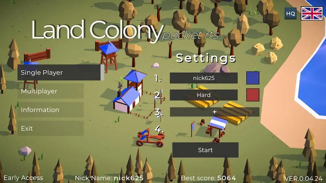 Download Land Colony: pocket RTS [MOD, Unlimited coins] + Hack [MOD, Menu] for Android
