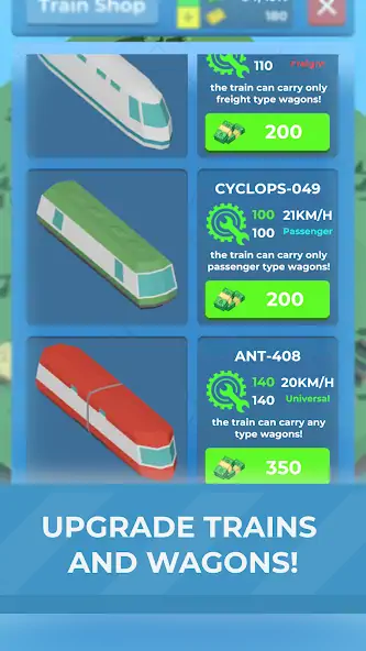 Download United Railway - Train Tycoon! [MOD, Unlimited coins] + Hack [MOD, Menu] for Android