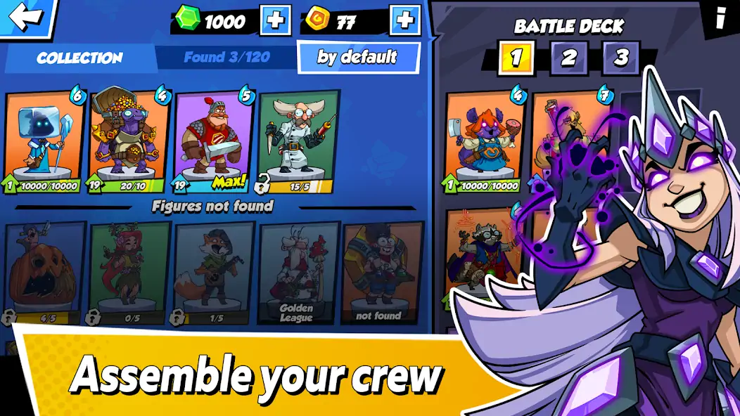 Download Crushing Crew [MOD, Unlimited money/gems] + Hack [MOD, Menu] for Android