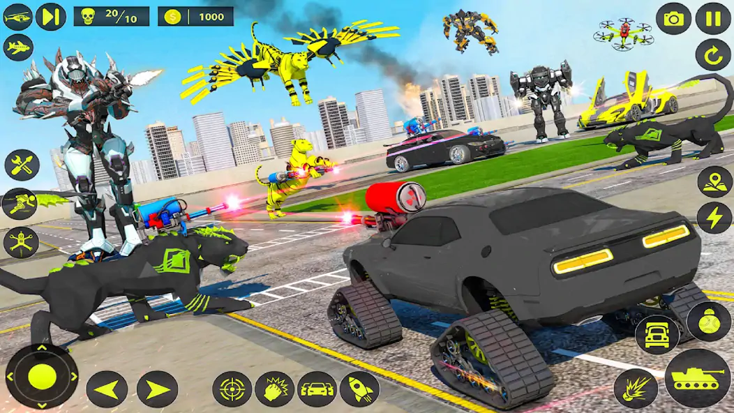 Download Army Tank Robot Car Games: [MOD, Unlimited coins] + Hack [MOD, Menu] for Android