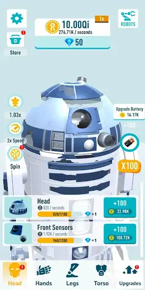 Download Idle Robots [MOD, Unlimited coins] + Hack [MOD, Menu] for Android
