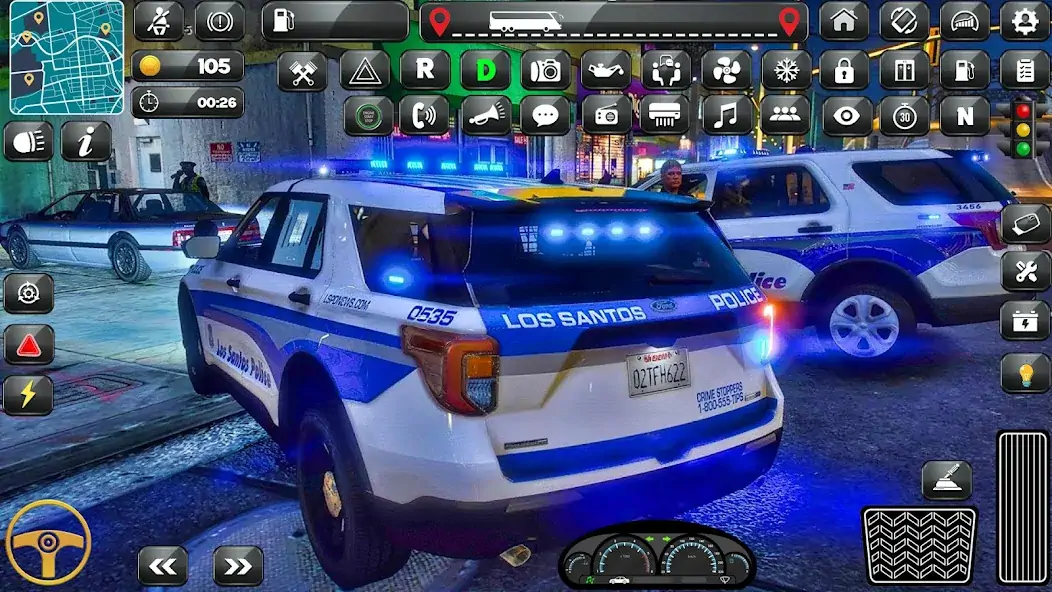 Download Police Car Game Car Parking 3D [MOD, Unlimited money/coins] + Hack [MOD, Menu] for Android