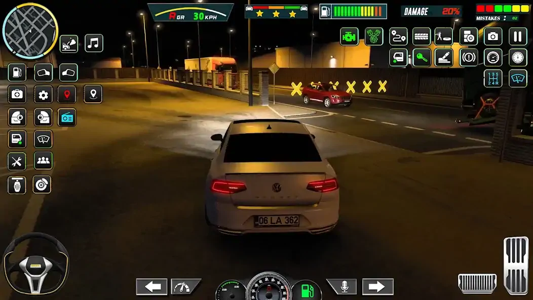 Download City Car Game: Driving School [MOD, Unlimited coins] + Hack [MOD, Menu] for Android