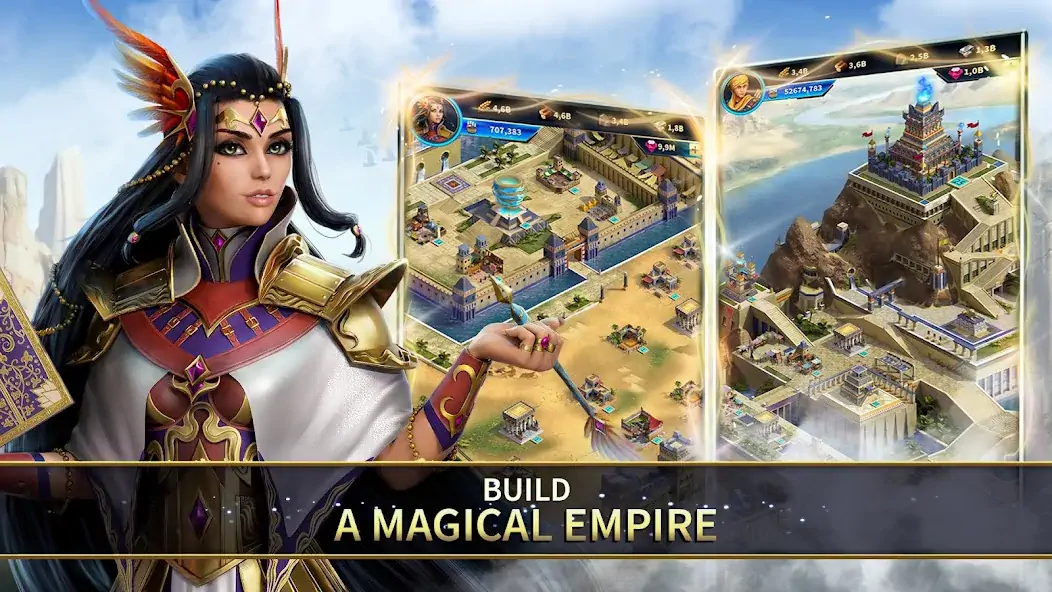 Download Magic Empire: First Lamp War [MOD, Unlimited money/coins] + Hack [MOD, Menu] for Android
