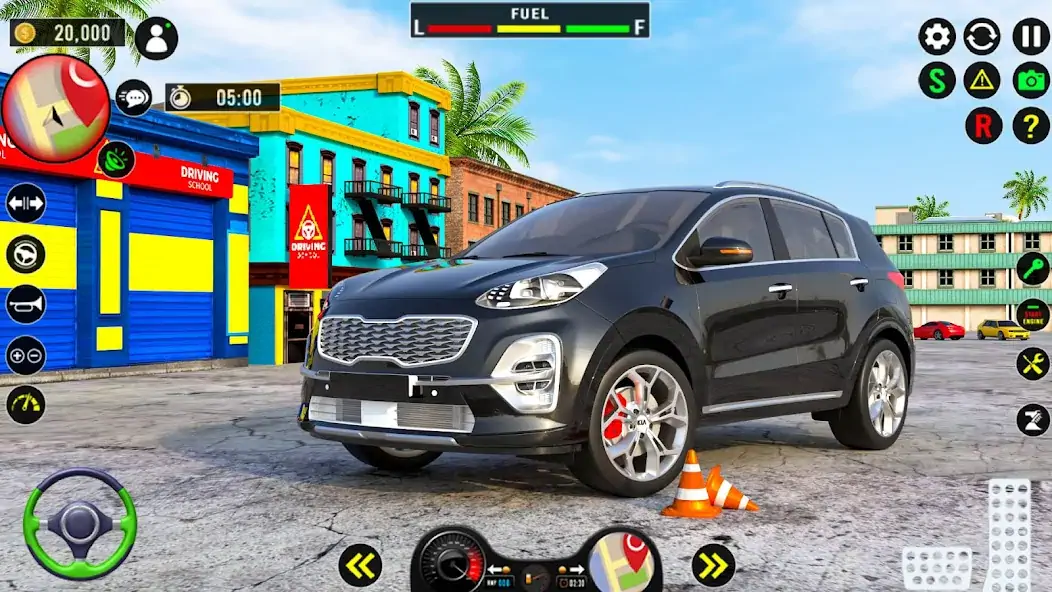 Download Car Games: School Car Driving [MOD, Unlimited coins] + Hack [MOD, Menu] for Android