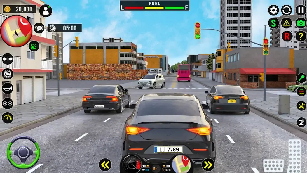 Download Car Games: School Car Driving [MOD, Unlimited coins] + Hack [MOD, Menu] for Android