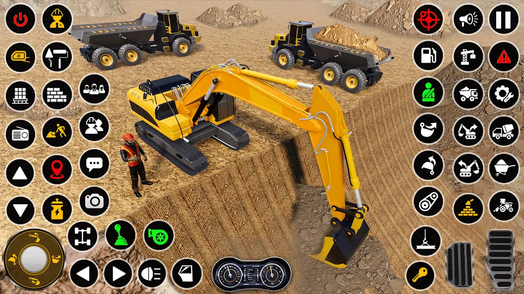 Download Construction Dump Truck Game [MOD, Unlimited coins] + Hack [MOD, Menu] for Android
